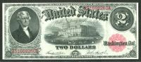 Fr.0057 1917 $2 Legal Tender, vCh.XF